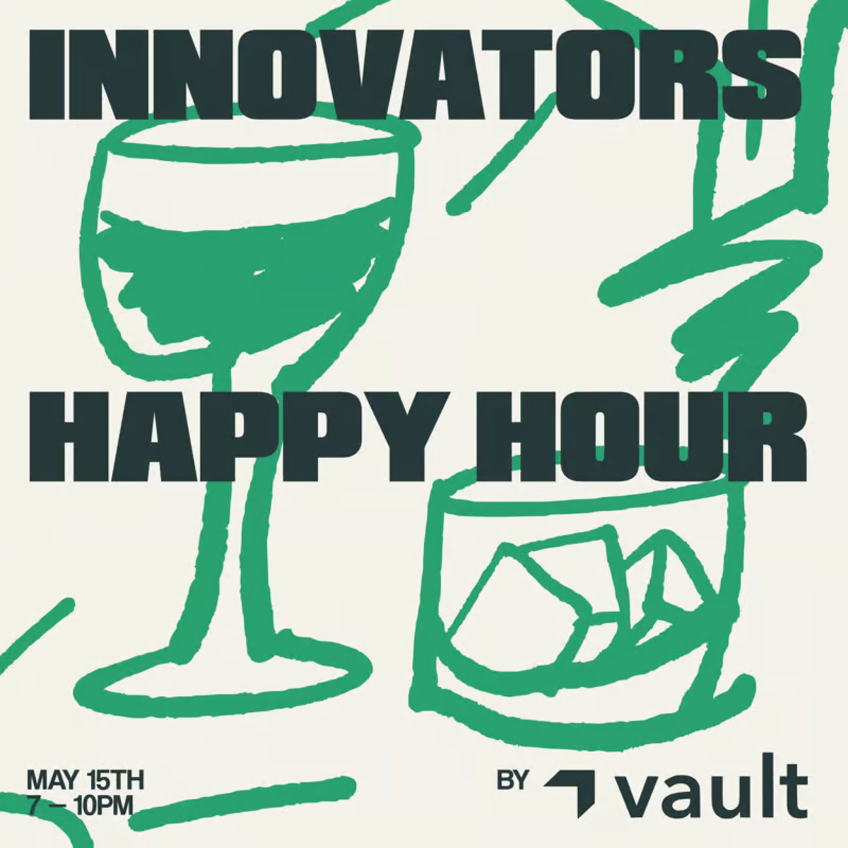 We're excited to host Innovator's Happy Hour on May 15th for @TorontoTechWk24 

​Get ready to mingle with fellow trailblazers in the tech industry over drinks and delicious food 🚀 

Spots are filling up fast so sign up here: lu.ma/vfoqmam0