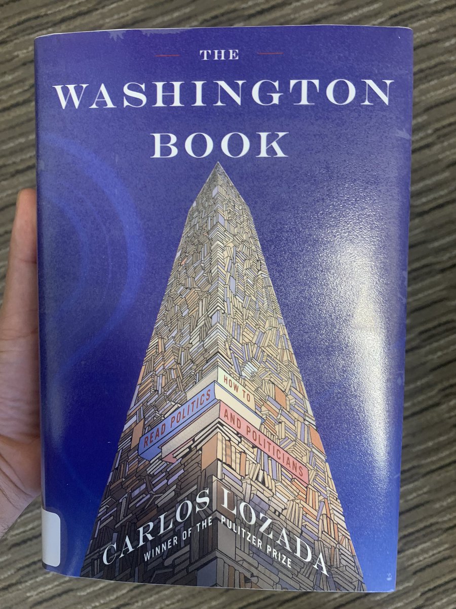 Echoing @JenSeniorNY recommendation to buy @CarlosNYT fantastic new book investigating the insider accounts of American politicians and senior officials as they reveal their worldview when they publish their thoughts & experiences, which I reviewed for @BooksinFive below! 1/5