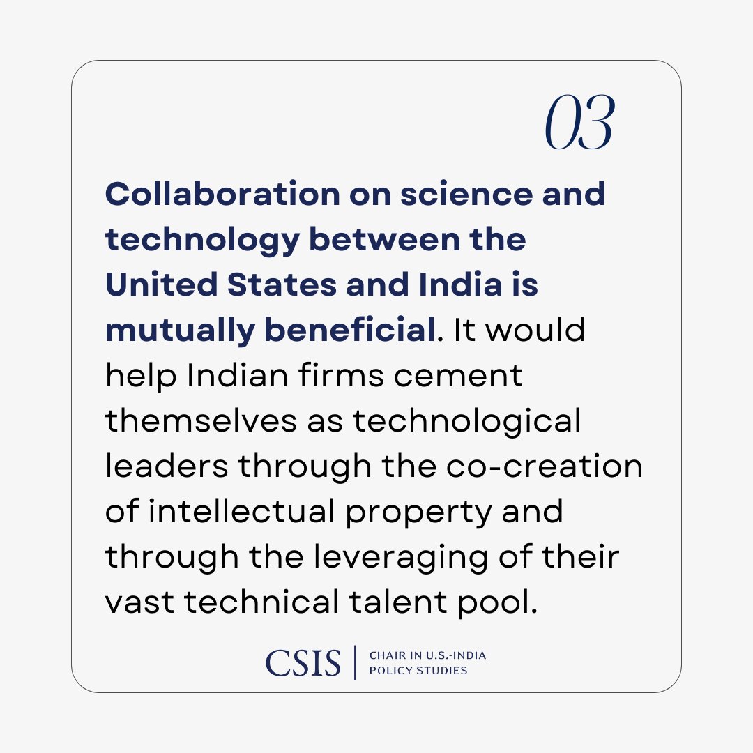 📌 Publication update: @JayantKrishnaIN, Senior Fellow @CSISIndiaChair, locates the tech agenda in #LokSabhaElections2024 & highlights 3 ways in which the 🇮🇳🇺🇸 relationship can contribute to India's goals. 📖: csis.org/analysis/locat…