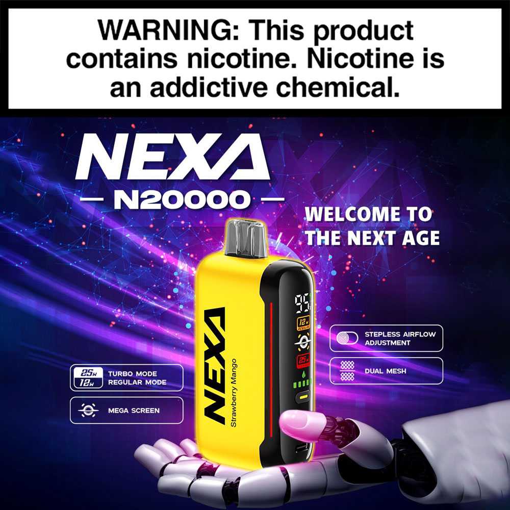 We've Got Nexa N20000 Disposables in Stock! Shop Today!
.
.
.
#MidwestGoods #MWGS #Eliquid #Vapelife #vapstagram #vapesociety #vaping #wholesalevapejuice #NexaN20000