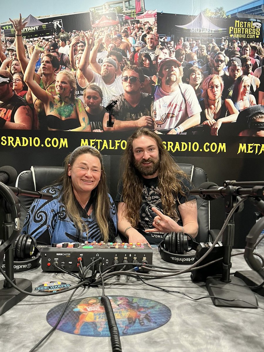Thanks to @MetalFortressCT for having us in the Metal Fortress studio in Connecticut! If you’re in the area, keep an ear out for Face The Truth over the next couple of days 🤘🤘 #metalfortressradio #connecticut #radio #usa #wmfr #metalfortressct