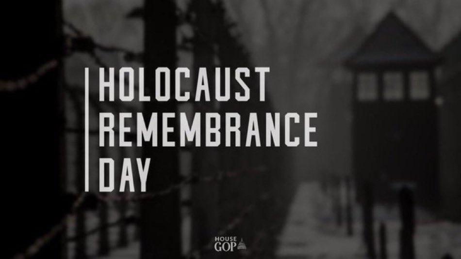 Today we remember the millions of victims senselessly murdered during the Holocaust and renew our commitment to opposing antisemitism and hate. #NeverForget #NeverAgain