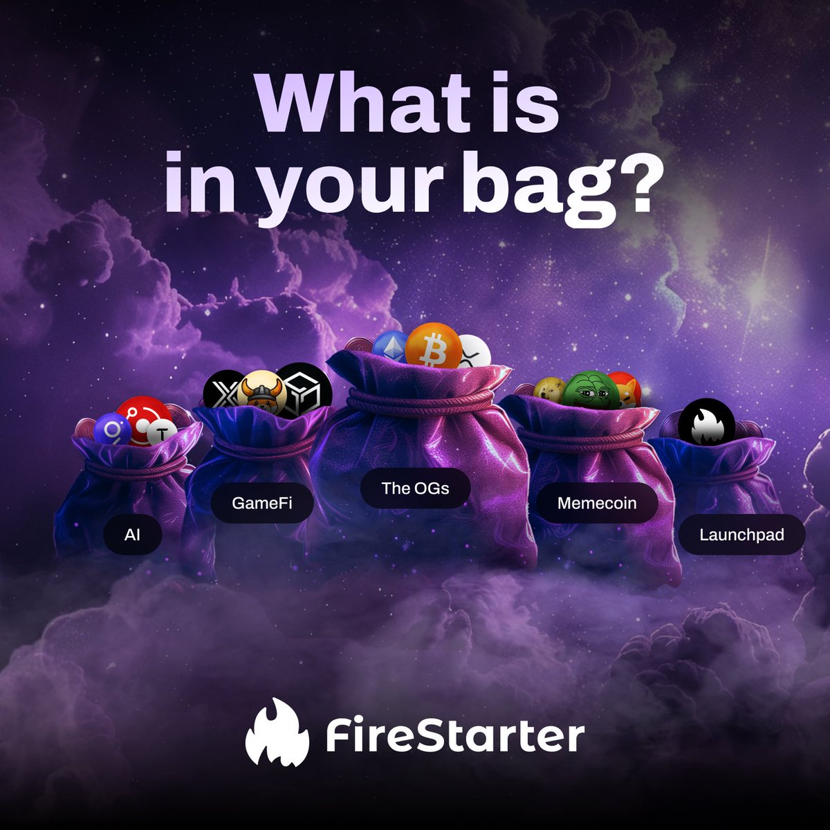 Time for a bag check 🎒🤩

What's powering your journey❓Vote now👇

Let's see what fuels your hustle 🔥

#WhatsInYourBag #Crypto #Tech