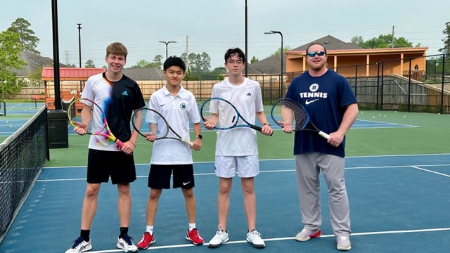 Let's celebrate our tennis stars who are competing in local UTR competitions. Harrison, Zirui, and Owen took part in the first tournament together and achieved 1st, 2nd, and 3rd place respectively. Last weekend, Harrison competed again and won all his matches. #BISHouston