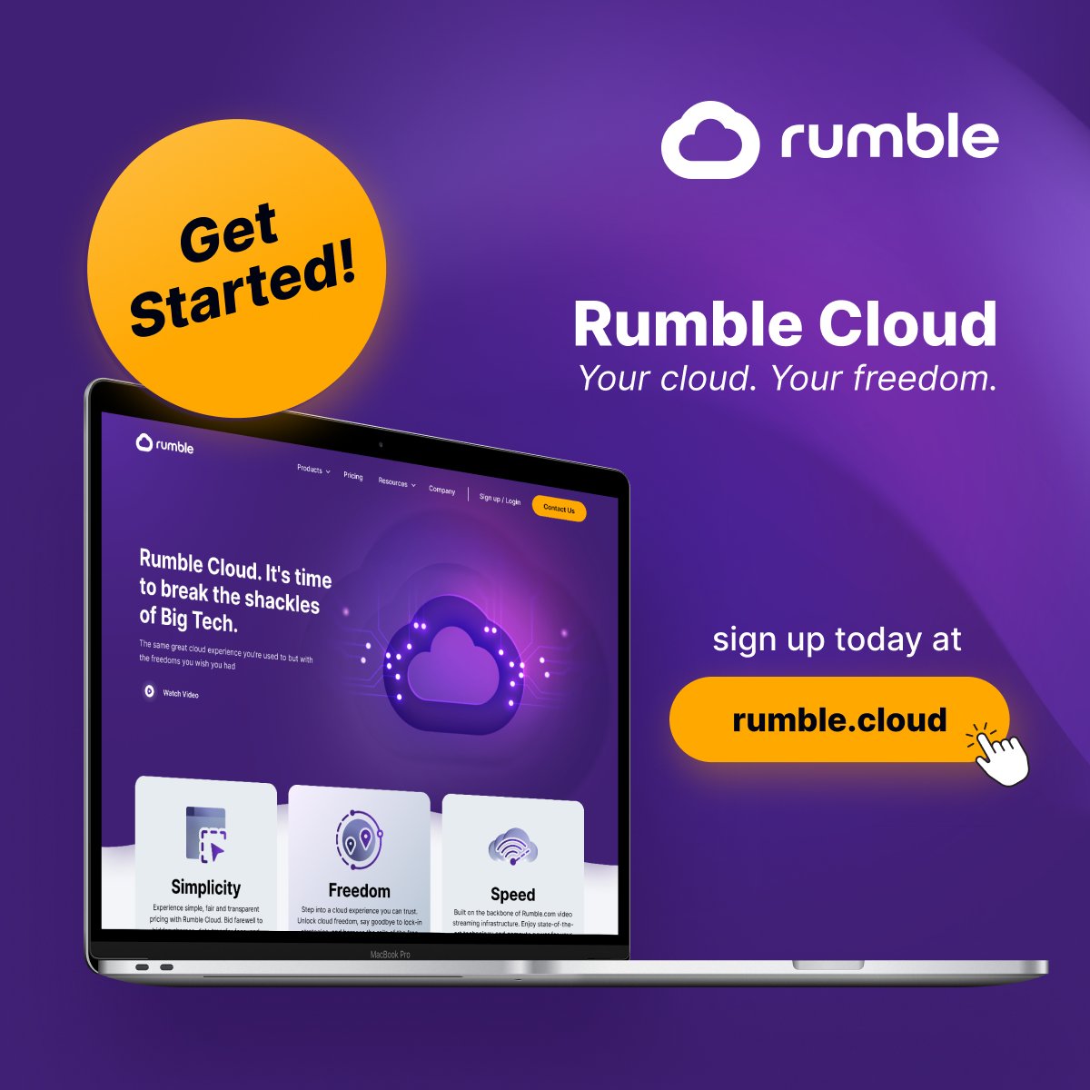 Ready to sign up for Rumble Cloud? We can help you get started. Follow this handy guide to spin up your first virtual machine. #RumbleTakeover  #maketheswitch docs.rumble.cloud/how_to/compute…
