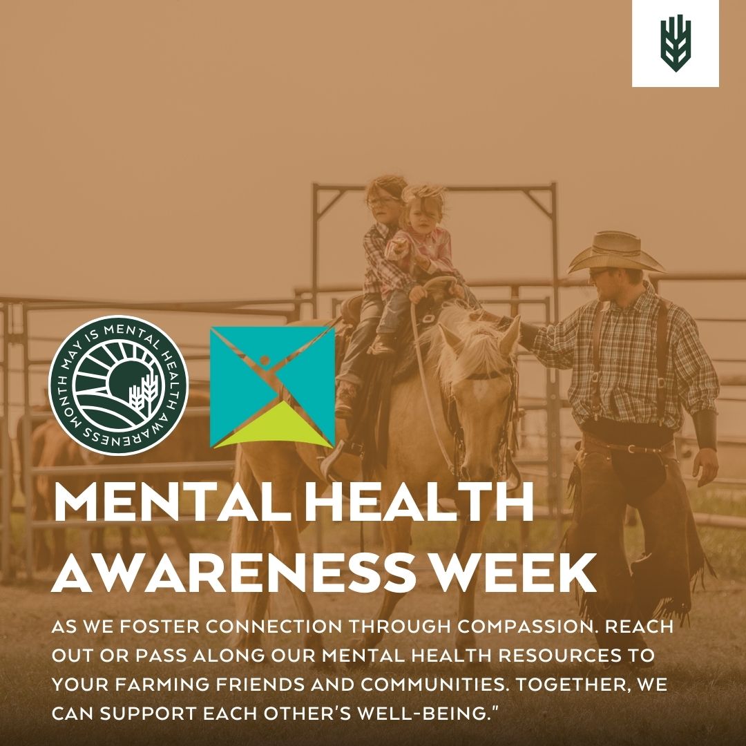 Access our resources here: bio.site/agknow #mentalhealthawareness #farmer #ag #compassionconnects