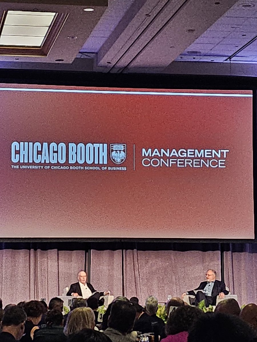 kwiller's tweet image. @ChicagoBooth #ManagementConference 2024 this past Friday: Paul Singer, PE panel w/ Prof Kaplan, and a packed house for Generative AI - looking forward to our 15th reunion next year!