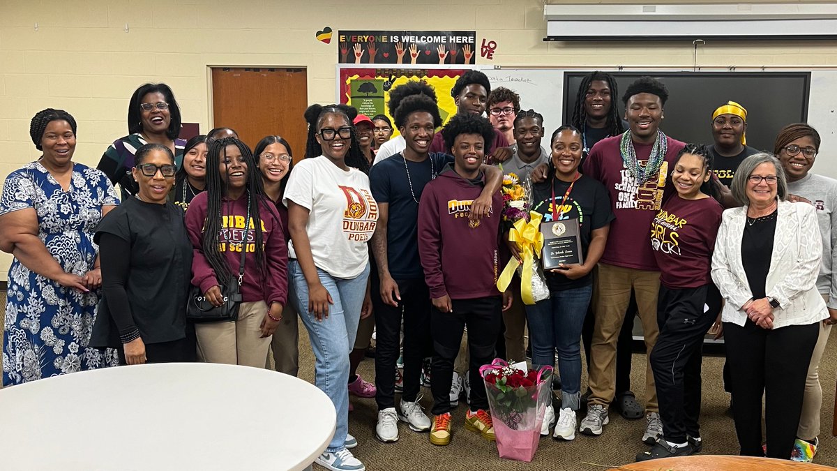 City Schools principal, Dr. @yetunde_reeves was nominated for the Maryland Association of Secondary School Principals (MASSP) 2024-2025 Maryland Principal of the Year by multiple people. Many cited her focus on building relationships, building positive school culture, and her