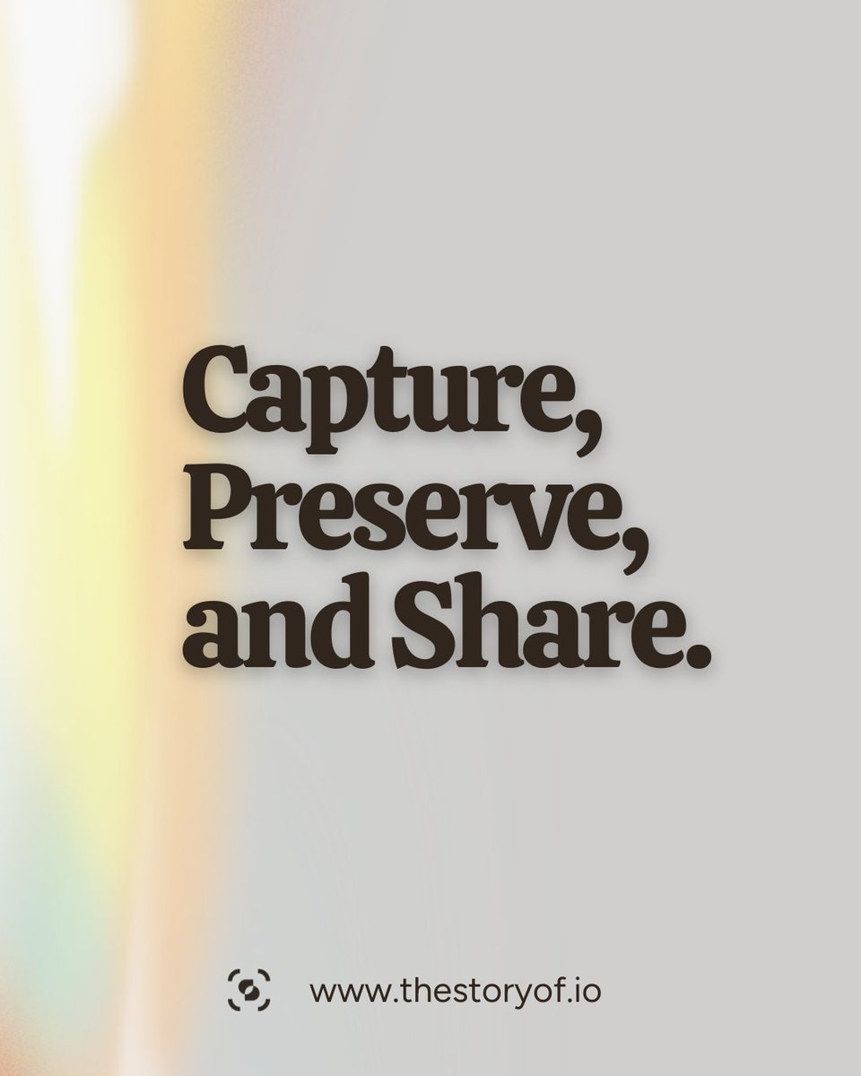 Join us in this journey where we capture moments, preserve histories, and share stories, celebrating lives and connecting generations like never before.

#TheStoryOf #CherishedMoments #DigitalLegacy #PreserveYourStory