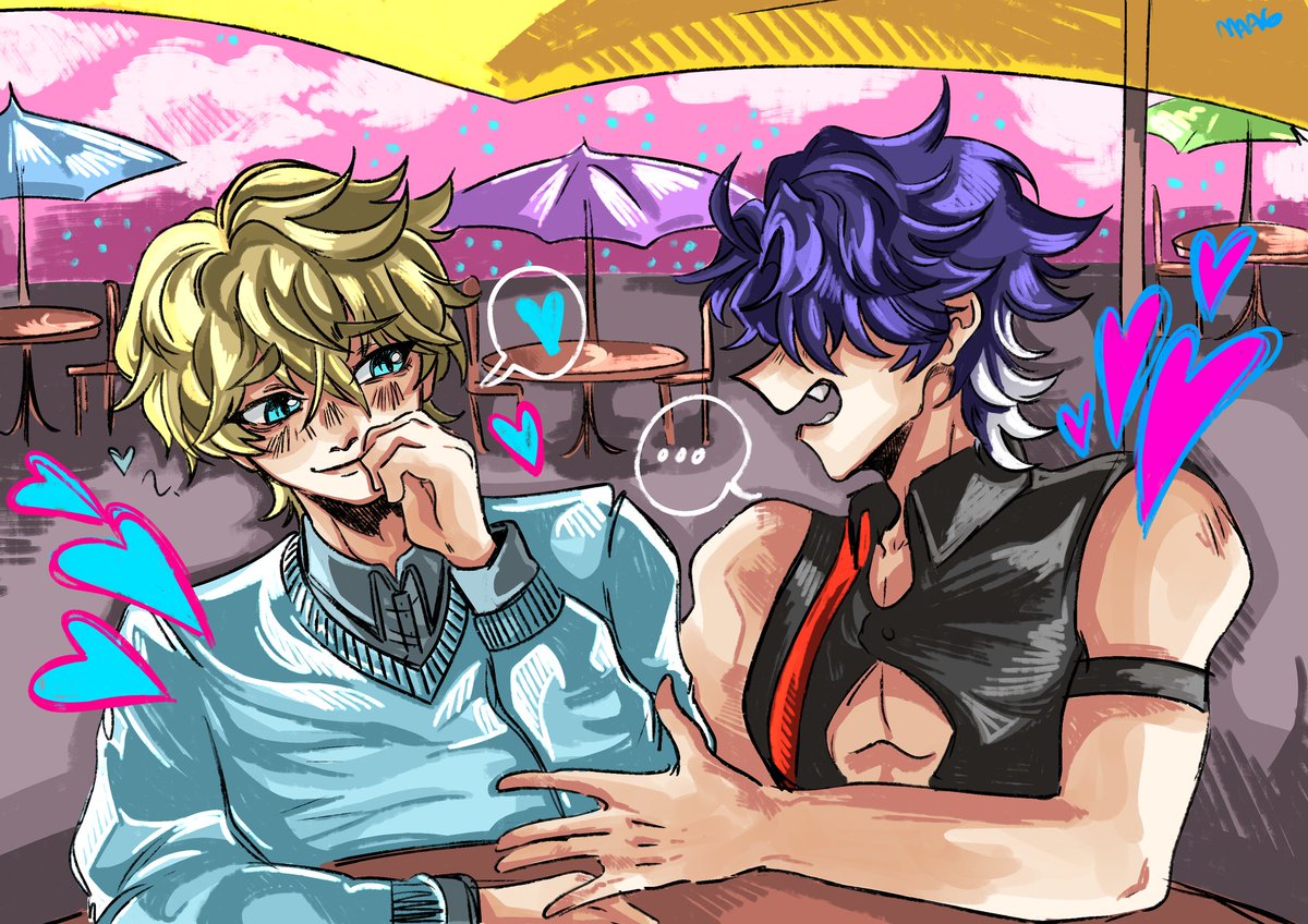 Maagarte_off's tweet image. #HonkaiStarRail #Sampo #Gepard #Gepo #Sampard 💜💛