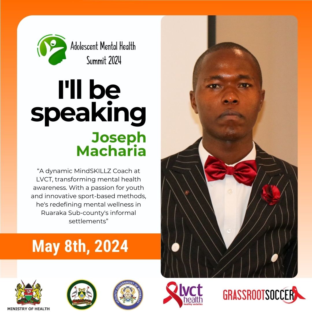 Thrilled to share that I'll be speaking at the Adolescent Mental Health Summit on May 8th, 2024! Grateful for the opportunity to contribute to such an important conversation. Let's work together to support our youth's MH journey. #AdolescentMentalHealth @LVCTKe @Afidep