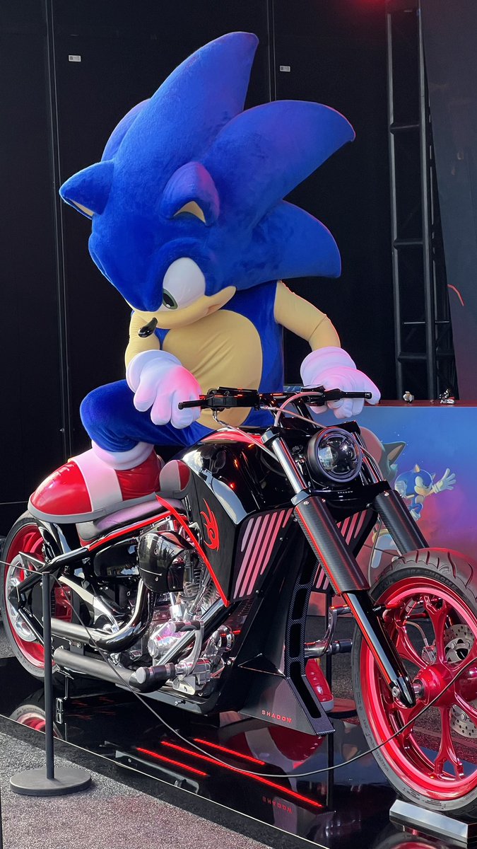 “Don’t tell Shadow I’m taking his bike for a spin”

#FEARLESS
#YearOfShadow
#SonicTheHedegehog