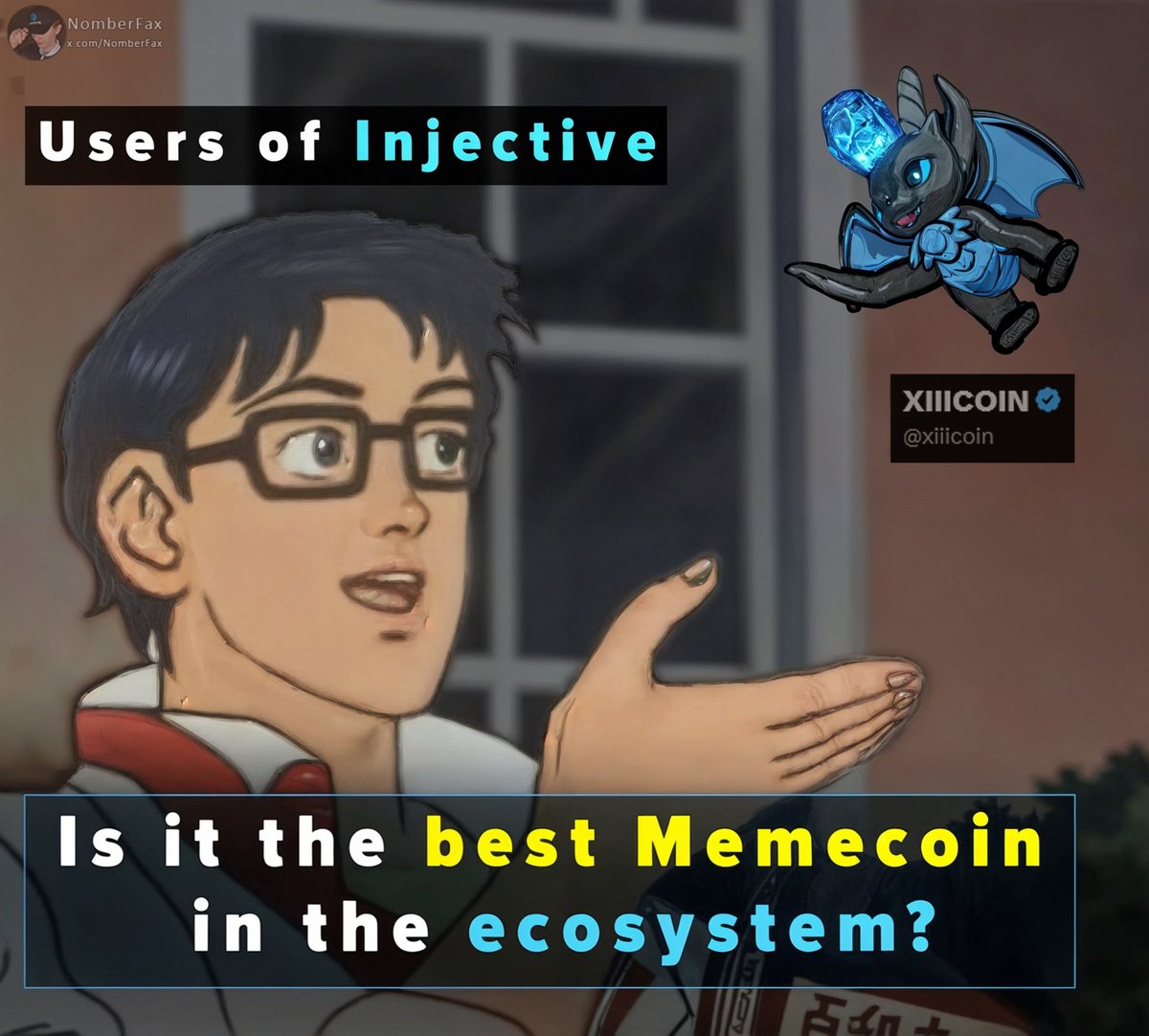 🔥 That's right, one of the most promising #memcoins on @injective is @xiiicoin and for really good reason!

⊸ Stay tuned! #injective $INJ $XIII