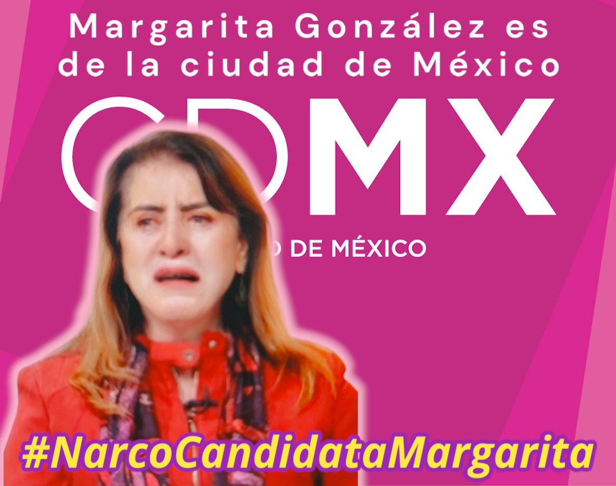 Eres la representación del raterismo y
la corrupción, eres la corcholata de Cuauhtémoc
y una asesina
#MargaritaAsesina
#NarcoCandidataMargarita