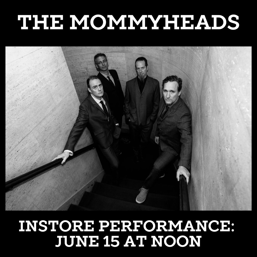The Mommyheads will be playing an instore performance at Irving Place Records on June 15th at noon. Later that day, they'll be playing Metro Jam in Manitowoc with Drivin' n' Cryin'.  

Photo by Kevin Condon

#TheMommyheads @TheMommyheads