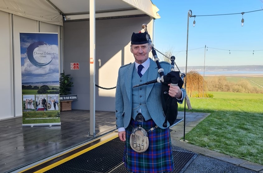 Please come along to the 'Wedding Showcase' on 12th May (Sunday) @OceanViewGower, where we'llB Bagpiping & Displaying.  CU there :-) #TeamBagpipesWales 

#BagpiperSouthWales #Swansea #Llangennech #Rhossilli #Gorseinon #GowerPeninula #Pontarddulais #Sketty #Porthcawl #Bridgend