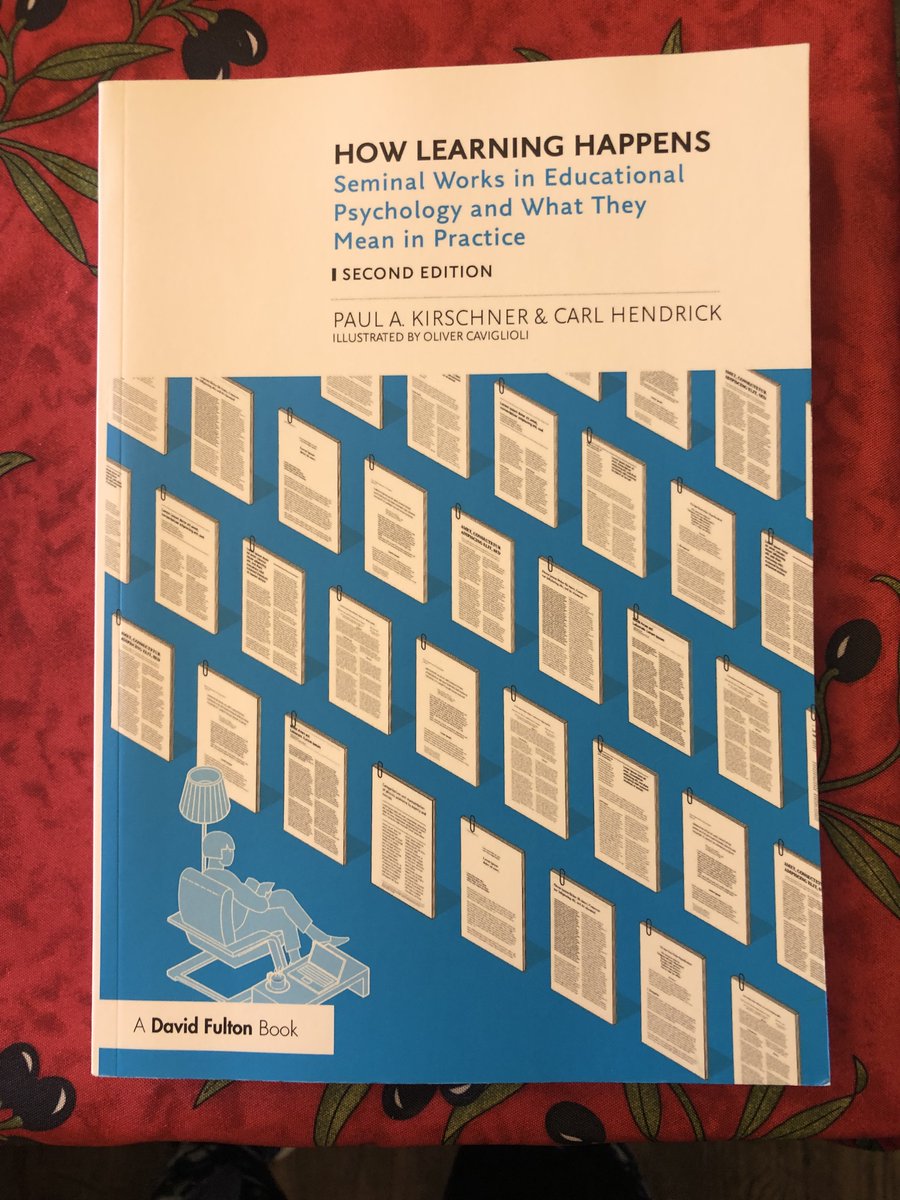 @C_Hendrick @DTWillingham @amandavande1 @PatriceBain1 @WaterlooMath @P_A_Kirschner Did we mention that we won a signed copy of the book #HowLearningHappens by @C_Hendrick & @P_A_Kirschner? 

Thank you @Educhatter!
6/

#rEDTO24 #ScienceofLearning