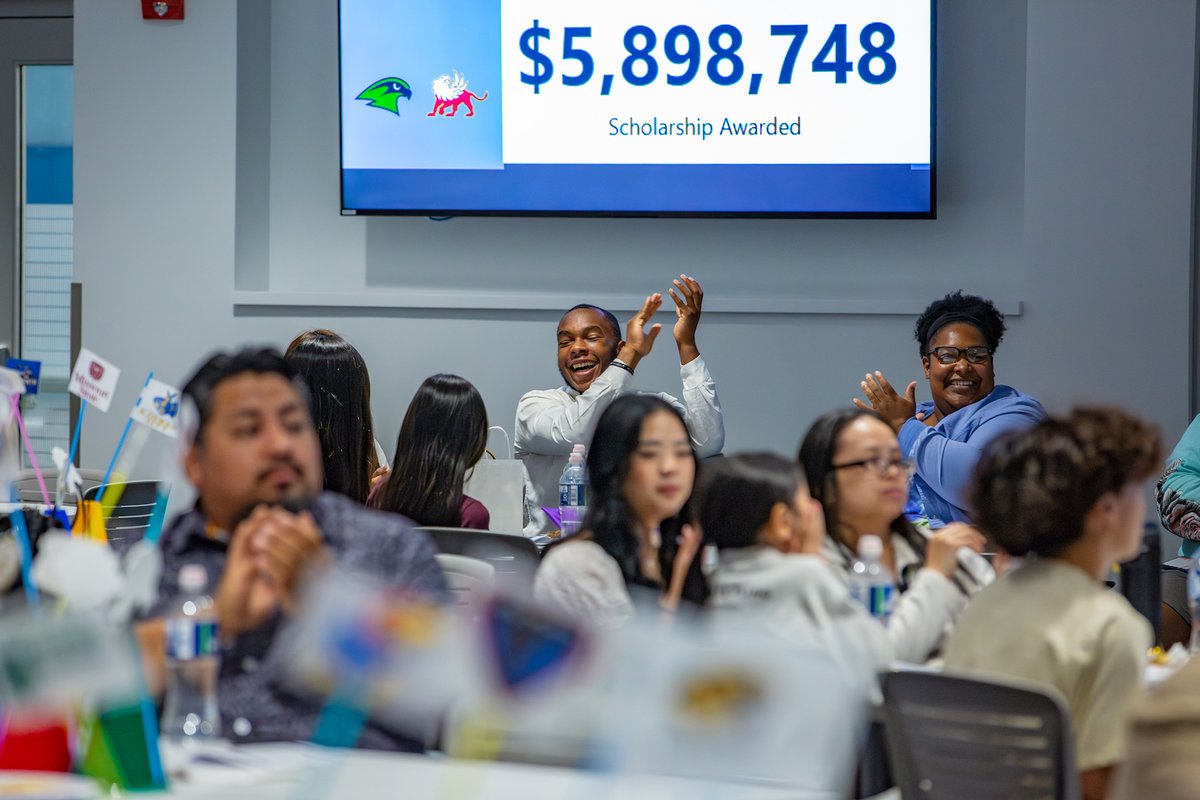 Congrats to our graduating @NKCSCatalyst Scholars! Recently, the group, along with family, gathered to celebrate their achievements. This year, these students brought in over $5.3 million in scholarships to help make their college dreams come true. Photos: bit.ly/3y4usTn