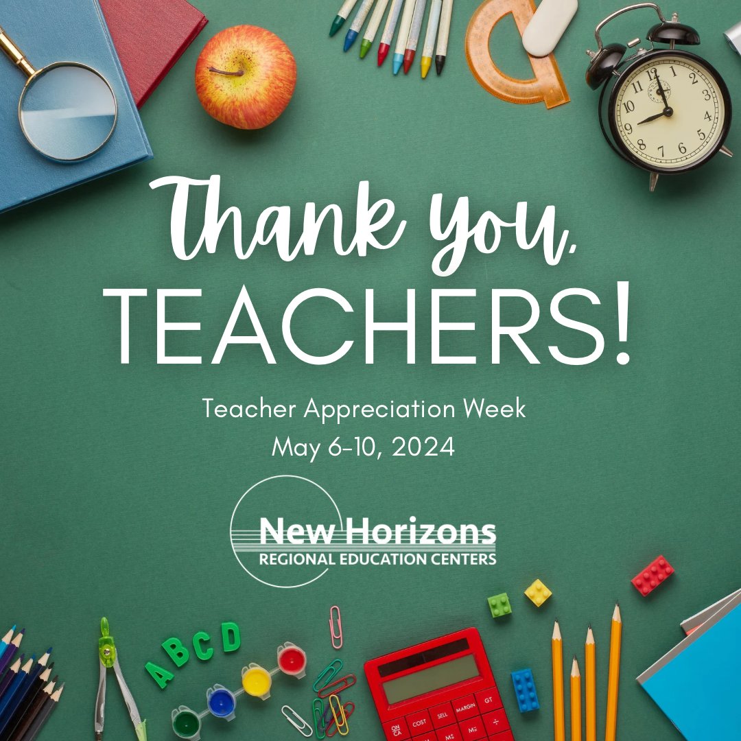 Empowering minds and shaping futures. Celebrating our amazing teachers this #TeacherAppreciationWeek! #leadboldly #wearenewhorizons #teachers