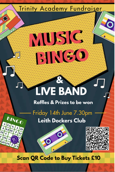 School Show fundraiser. Live Music from Miss Milne's and a set from Mr Pereira :) Tickets on sale now!