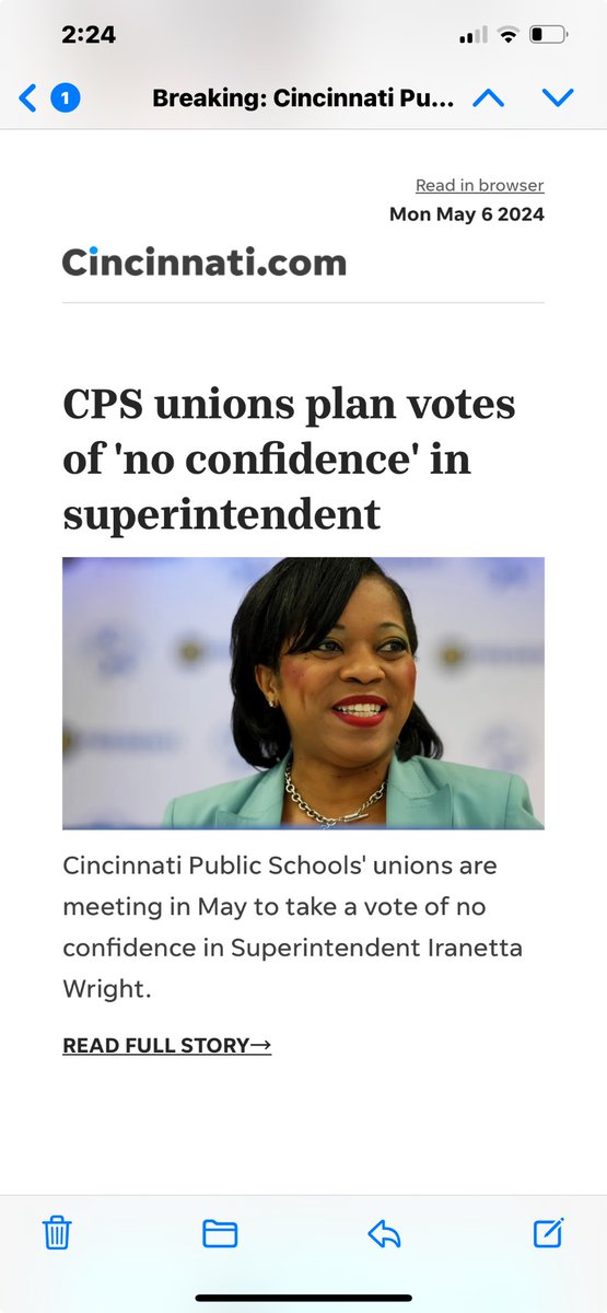 @KearneyForCincy @IamCPS Incredible educators no longer putting up with incompetent administrators!