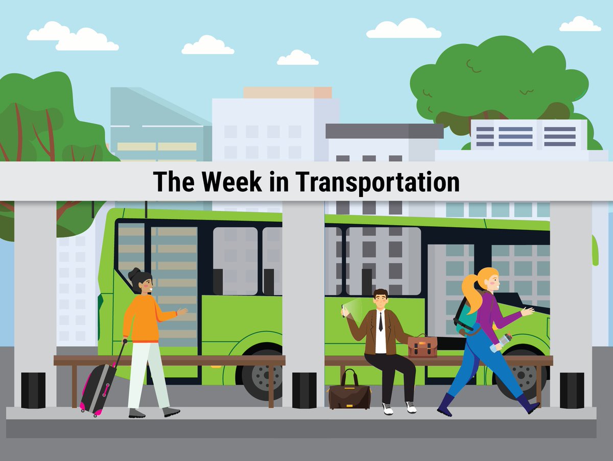 🚏Ever get to the #BusStop and think, 'What's going on this week in transportation?' Well today, this is the #Bus🚍for you! Here's what's new This Week in Transportation #TWIT! #Transportation #Stats #Data bts.gov/covid-19/week-…