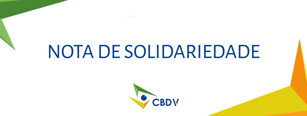 Nota de solidariedade da CBDV à população do Rio Grande do Sul. Leia aqui: bit.ly/3weLE8h