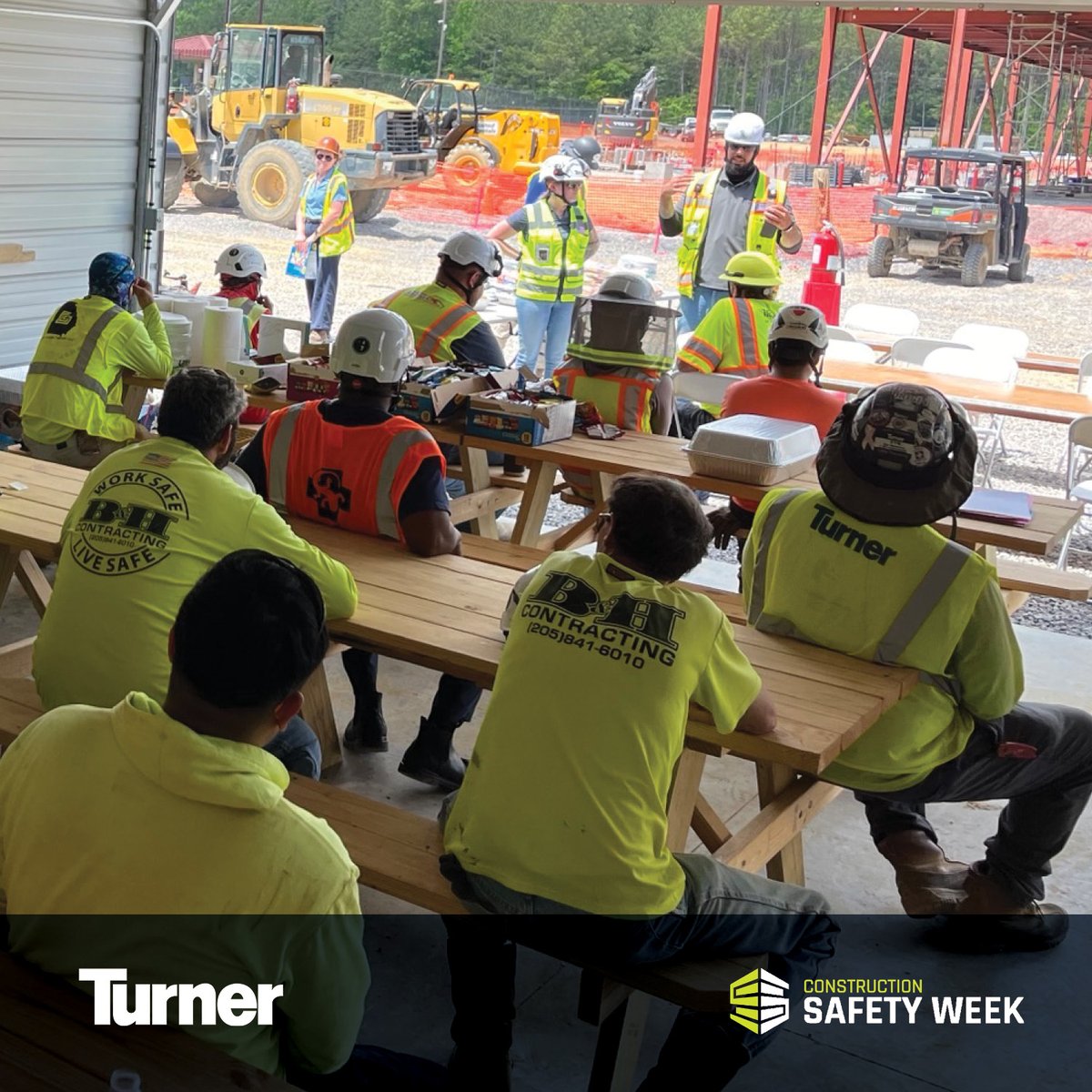 In celebration of #ConstructionSafetyWeek, we held our 20th international company-wide Safety Stand-Down this morning. We stop work to gather and discuss topics around overall well-being and safety. It takes every person, everywhere, every day to keep everyone safe.