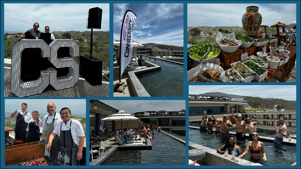 Rooftop pool party and BBQ with our CEO Scott Aronstein as DJ!  What a way to celebrate our CS Champion winners!  Ahh... that beach breeze... Winning has it's rewards!

#ConnectivitySource #CSNation #IncentiveTrips #AwardWinners #TheBest #LoveWorkingHere