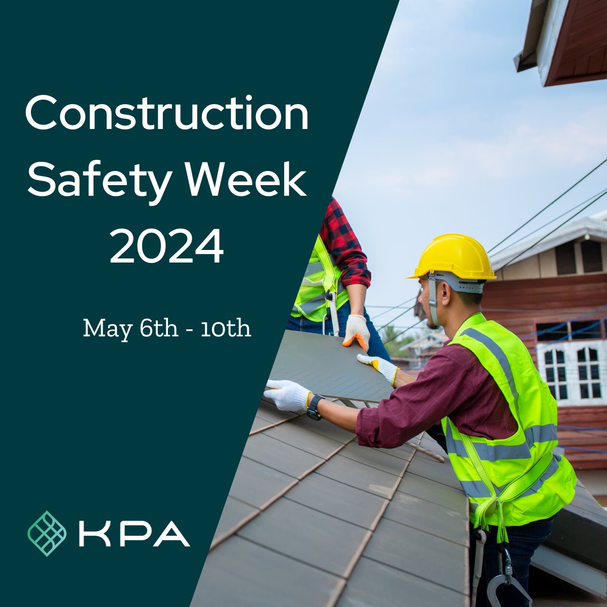 Happy Construction Safety Week 2024! Stay safe, stay vigilant, and let's make safety a priority every day. 🚧👷‍♂️🚨 #ConstructionSafetyWeek2024 #SafetyFirst #StaySafe #SafetyAwareness #SafetyCulture