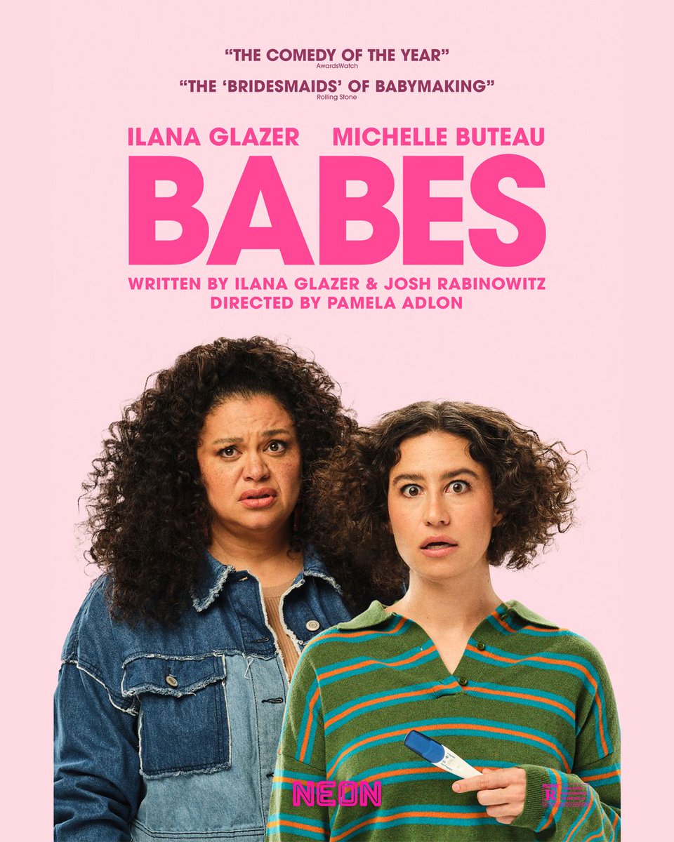 Ilana Glazer & Michelle Buteau star in BABES, opening on Friday, May 24! From director Pamela Adlon (Better Things), BABES is a hilarious and heartfelt comedy about the bonds of friendship and the messy, unpredictable challenges of adulthood and becoming a parent.