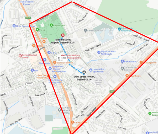 #NEWS | Section 60 & 60AA is in place following several incidents of disorder in Royton. With this authority, police have extra powers to stop & search & ensure people remove face coverings. This will last from 8pm tonight to 4am tomorrow. More: orlo.uk/AR2Yo