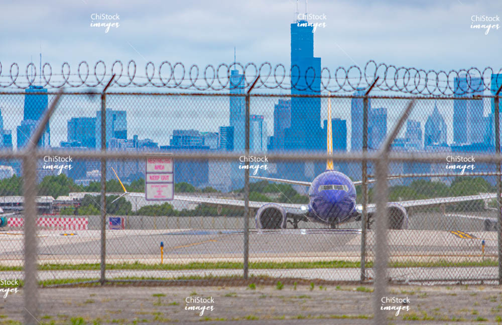 Plane Taking Off at #Midway with #ChicagoSkyline

This image captures a plane ascending from Midway Airport with the iconic Chicago skyline in the background, seen through a security fence. Perfect for illustrating transportation and urban dynamics in Chicago.

Community: