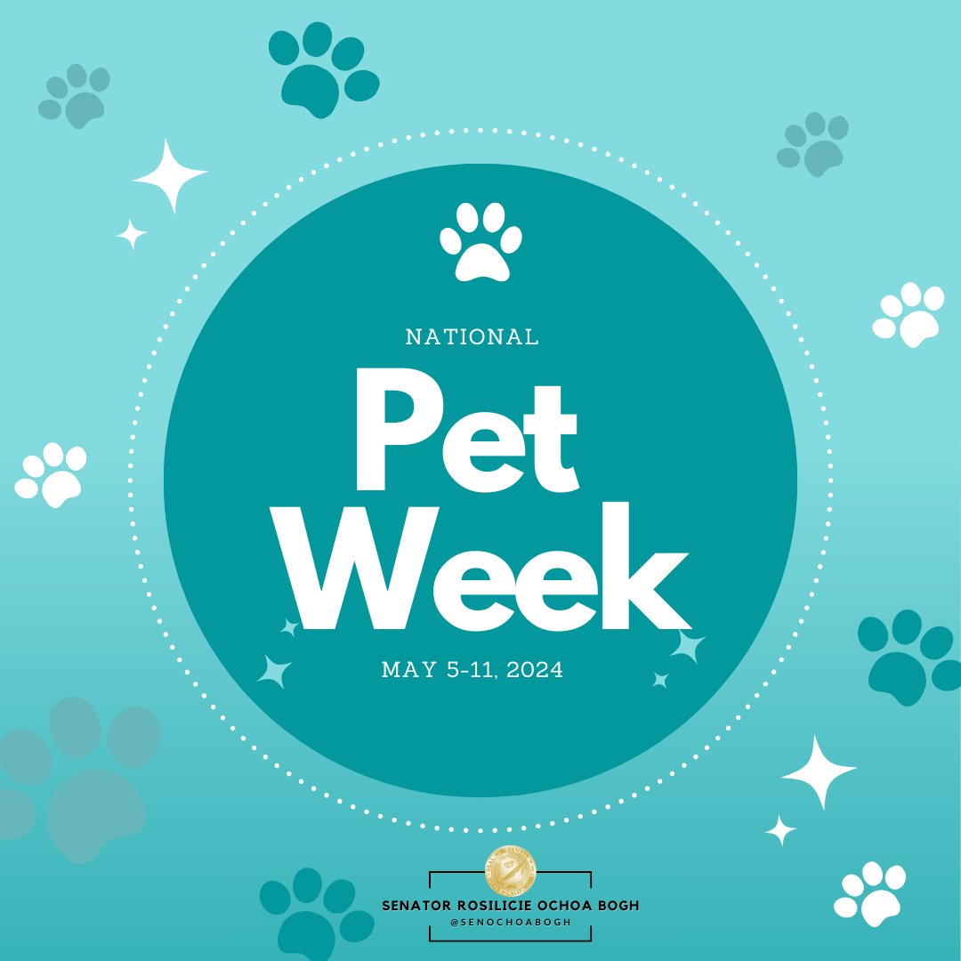 Happy National Pet Week! Share a photo of your furry (or not so furry) friend and tell us how they brighten your day. Let's spread some love for our animal companions. #NationalPetWeek