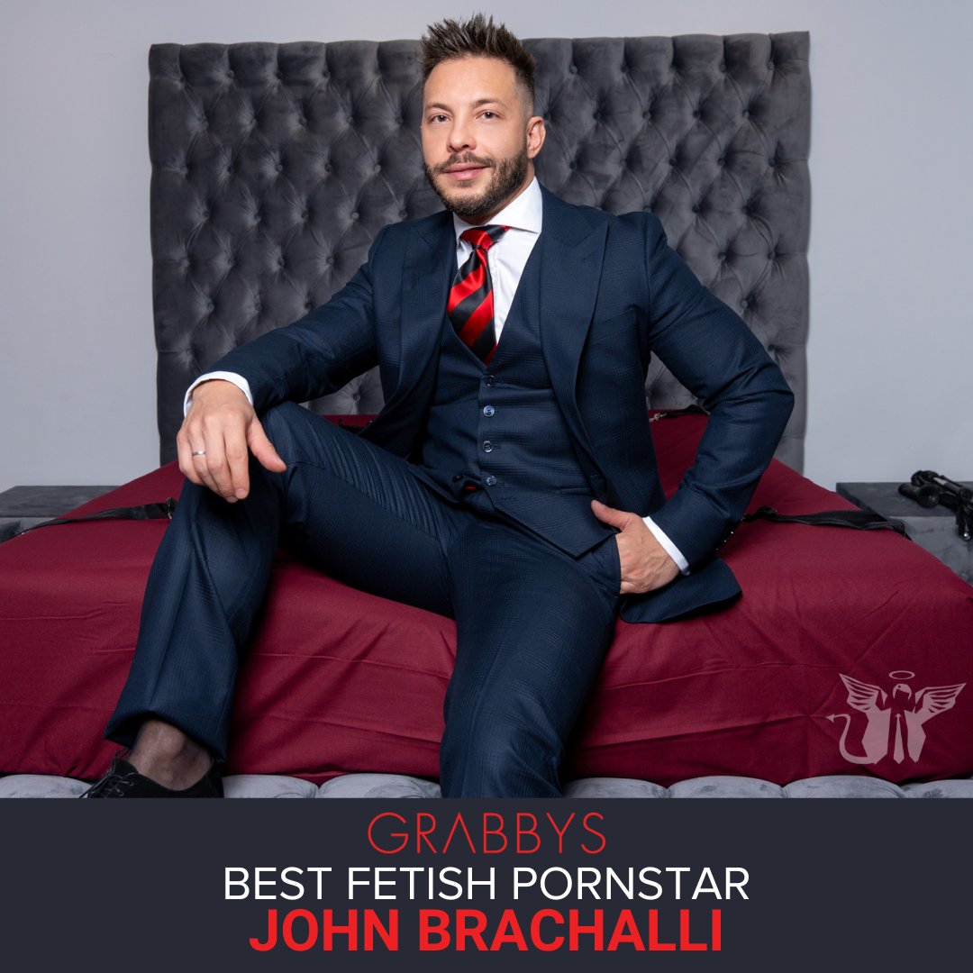 #ManCrushMonday Congratulations to @GrabbysEurope 'Best Fetish Pornstar' Winner John Brachalli! @JOHNBrachalliXX Image of feature 'Diary of a Gigolo: Darker'