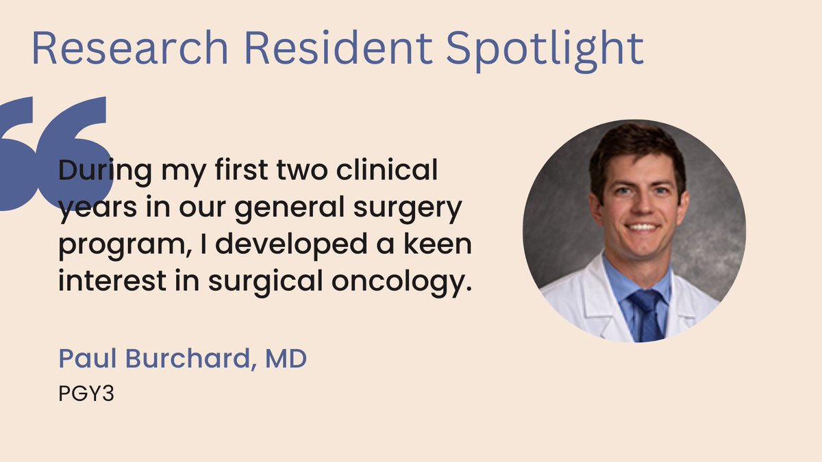 URMC Department of Surgery (@urochestersurg) on Twitter photo We have begun a Research Resident Spotlight series highlighting one resident each month who has previously or is currently engaged in Research. Our first Spotlight for the month of May is Paul Burchard! Click here to read more: bit.ly/3y6d8NL <a href="/urmcsurgery/">URMC Surgery Residents</a> <a href="/UR_Med/">UR Medicine</a> We have begun a Research Resident Spotlight series highlighting one resident each month who has previously or is currently engaged in Research. Our first Spotlight for the month of May is Paul Burchard! Click here to read more: bit.ly/3y6d8NL <a href="/urmcsurgery/">URMC Surgery Residents</a> <a href="/UR_Med/">UR Medicine</a>