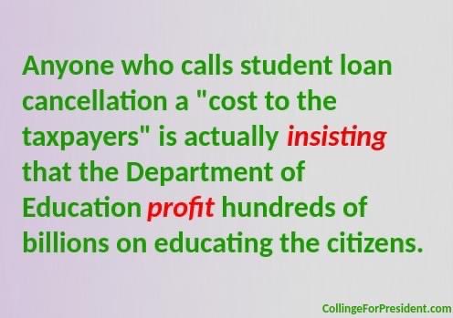 Do your due diligence on the subject of #StudentLoans #StudentLoanCrisis #StudentDebtCrisis @realDonaldTrump @GOP!  Don’t dismiss #StudentLoan borrowers as deadbeats like the simpletons at @FoxNews @NewsMax @OANN are!