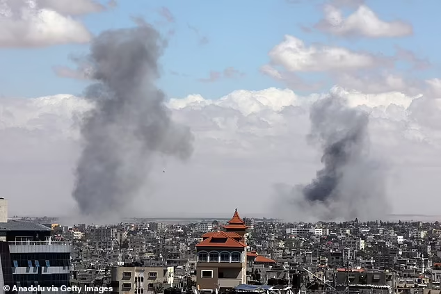 Smoke rises from different points after Israeli attack on Rafah, Gaza on May 06, 2024 But an Israeli official said the proposal that Hamas had accepted was a 'softened' version of an Egyptian proposal, which included 'far-reaching' conclusions that Israel could not accept.
