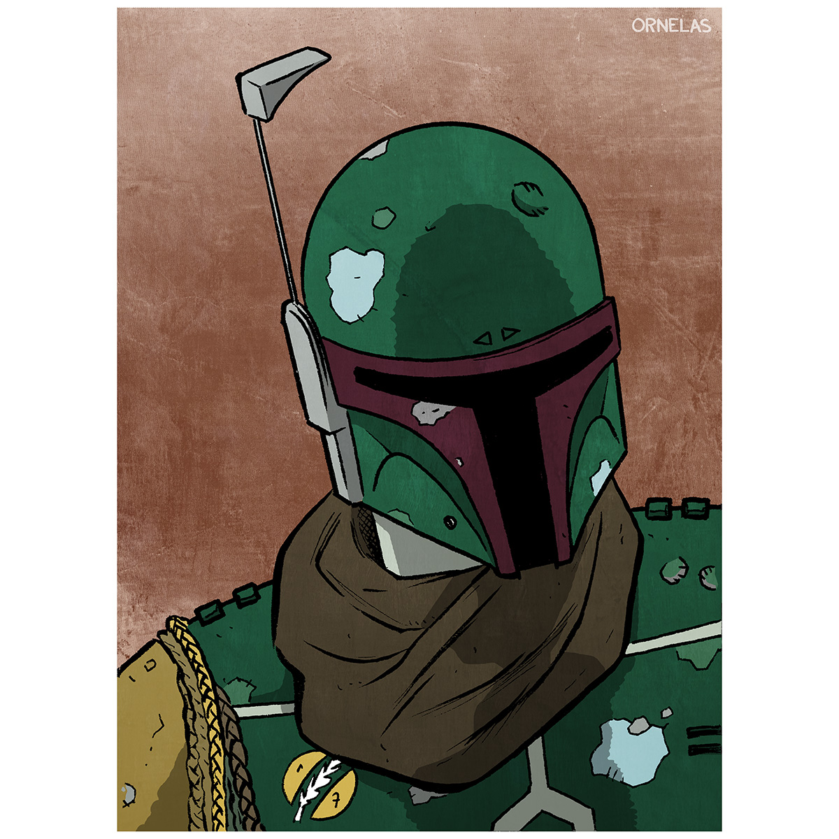 May The Sixth Be With You #BuyOrnelasArt #commissionsopen #comicbooks #comix #supportlocalartists #shopsmall #supportindieartists #starwarsart #maythe4thbewithyou #maythefourth #bobafett #starwarsbountyhunter