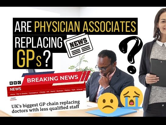 You go to the GP's, you think you might have a serious, possibly life threatening illness. Do you want to see a GP with at least 10 years of training, or a PA with 2? RT for GP Like for PA