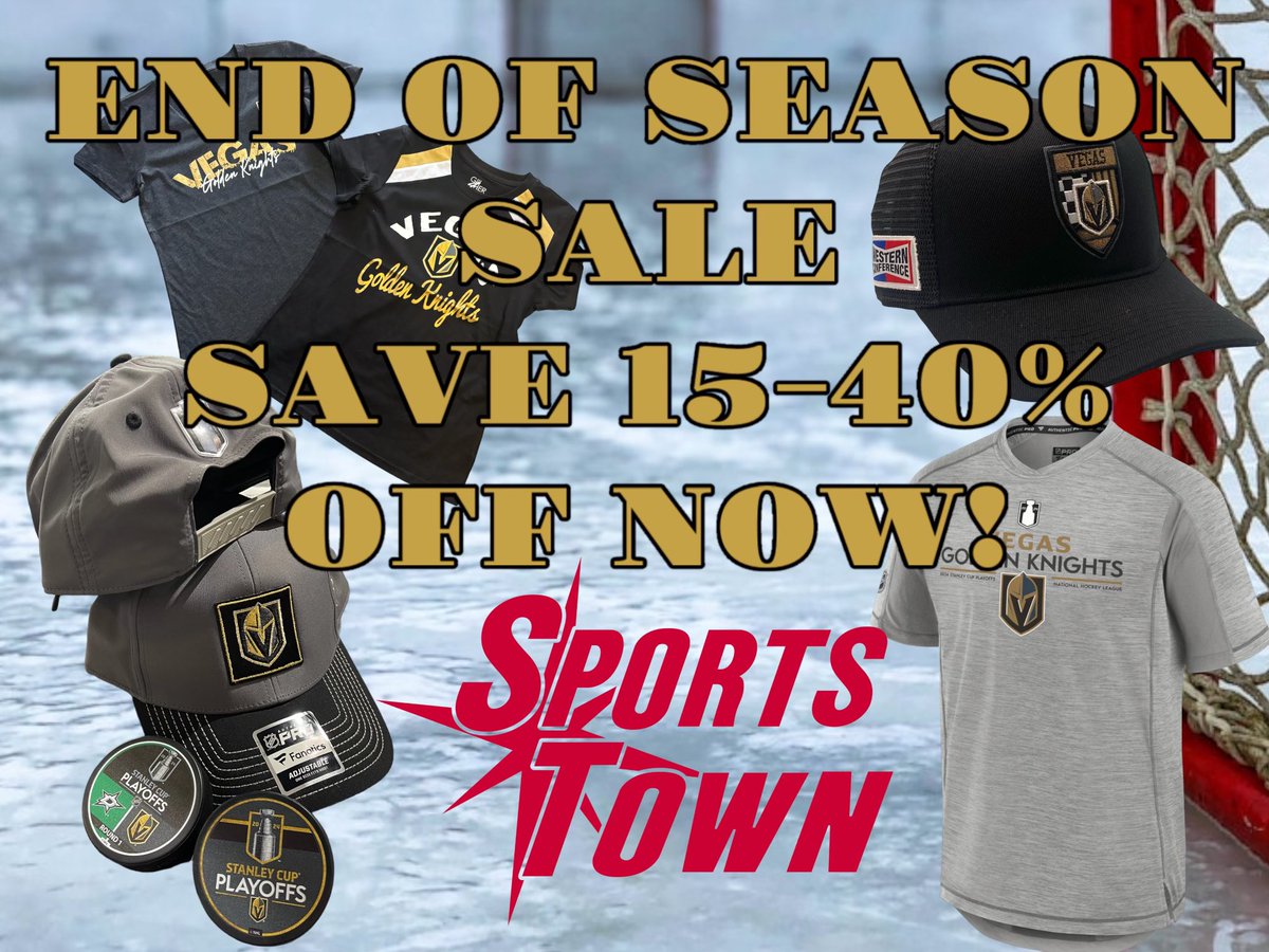 Take advantage of SportsTown's End Of Season sale. Massive discounts on all sorts of playoff gear. sportstowndts.com/search?q=2024+…