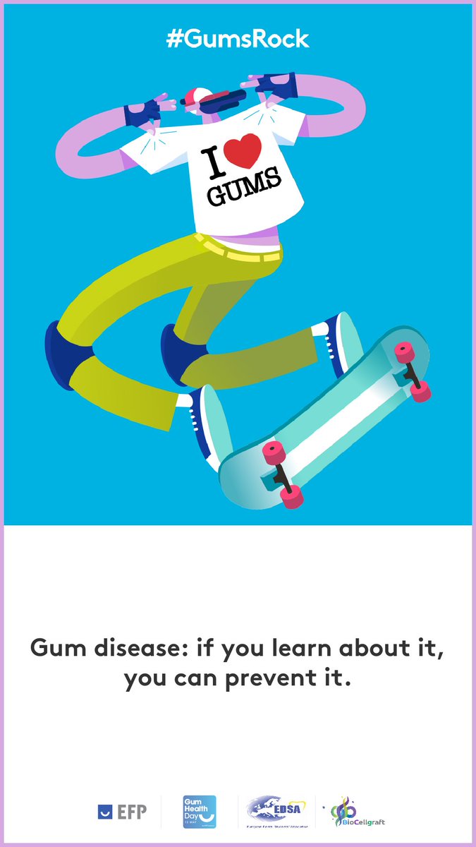 efp.org/for-patients/g… #GumHealthDay #GumsRock #ProtectYourGums