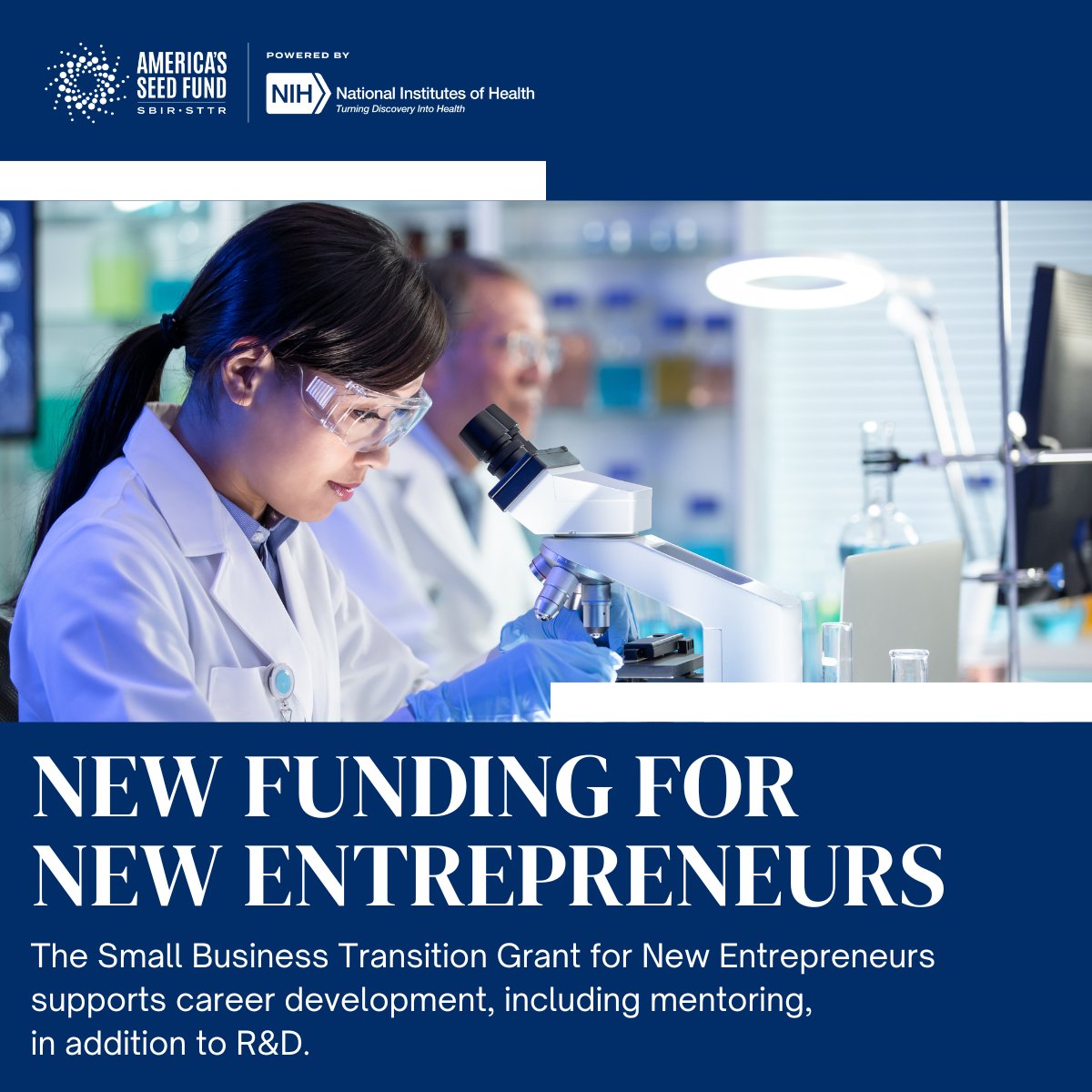 NIH SEED on X: &ldquo;Exciting news for early-career biomedical 