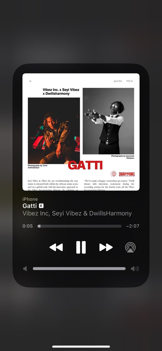 Gold on my neck pelu dayamund🔥
@Dwillsharmony ate like mad🤭
@seyi_vibez 🔥

Are yall sleeping on this track?