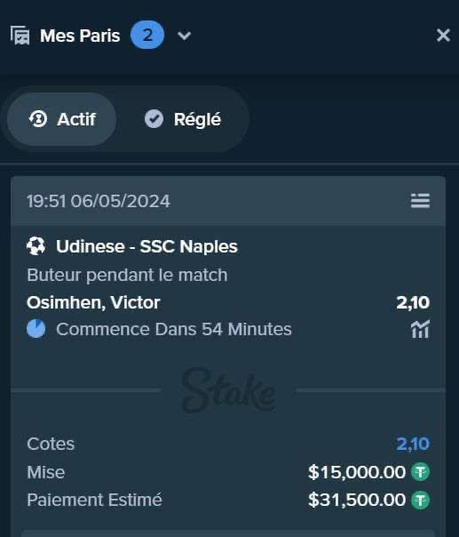 Si un des deux passe j’offre 1500€ parmis les fav