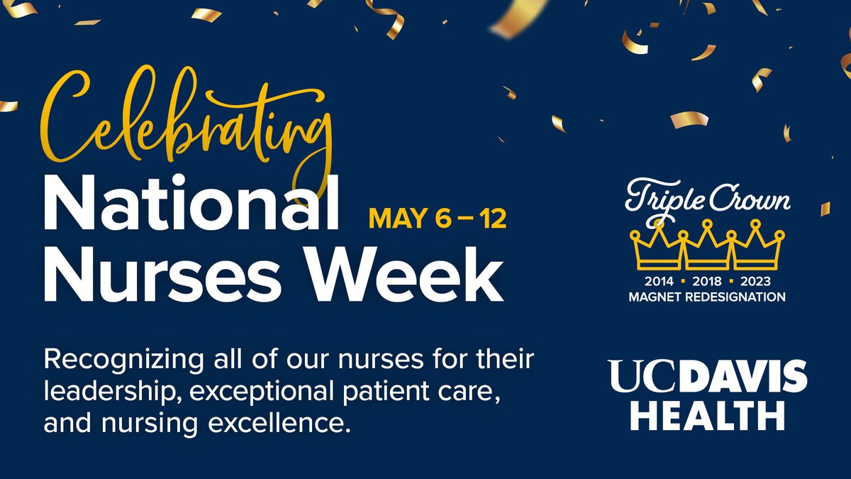Happy #NursesWeek to all of our incredible nurses! We are extremely grateful for our nurses and the profound difference they make each day in our patients’ lives.

#NursesMaketheDifference