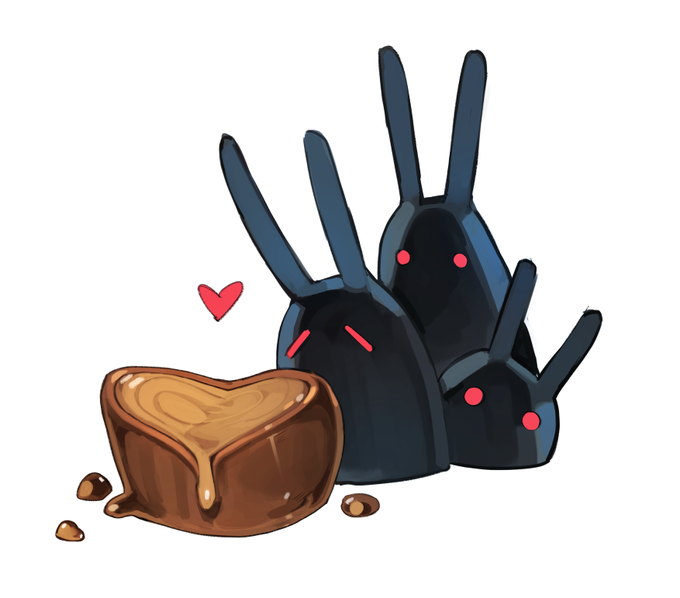「heart rabbit ears」 illustration images(Latest)