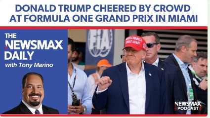 START YOUR ENGINES: President Trump hears cheers at the Formula One Grand Prix, Trump trial as 'political theater,' and fitness host Jillian Michaels on the damage Biden's Title IX changes caused on today's #NEWSMAXDaily podcast.
youtu.be/CGmVRsgZoPk