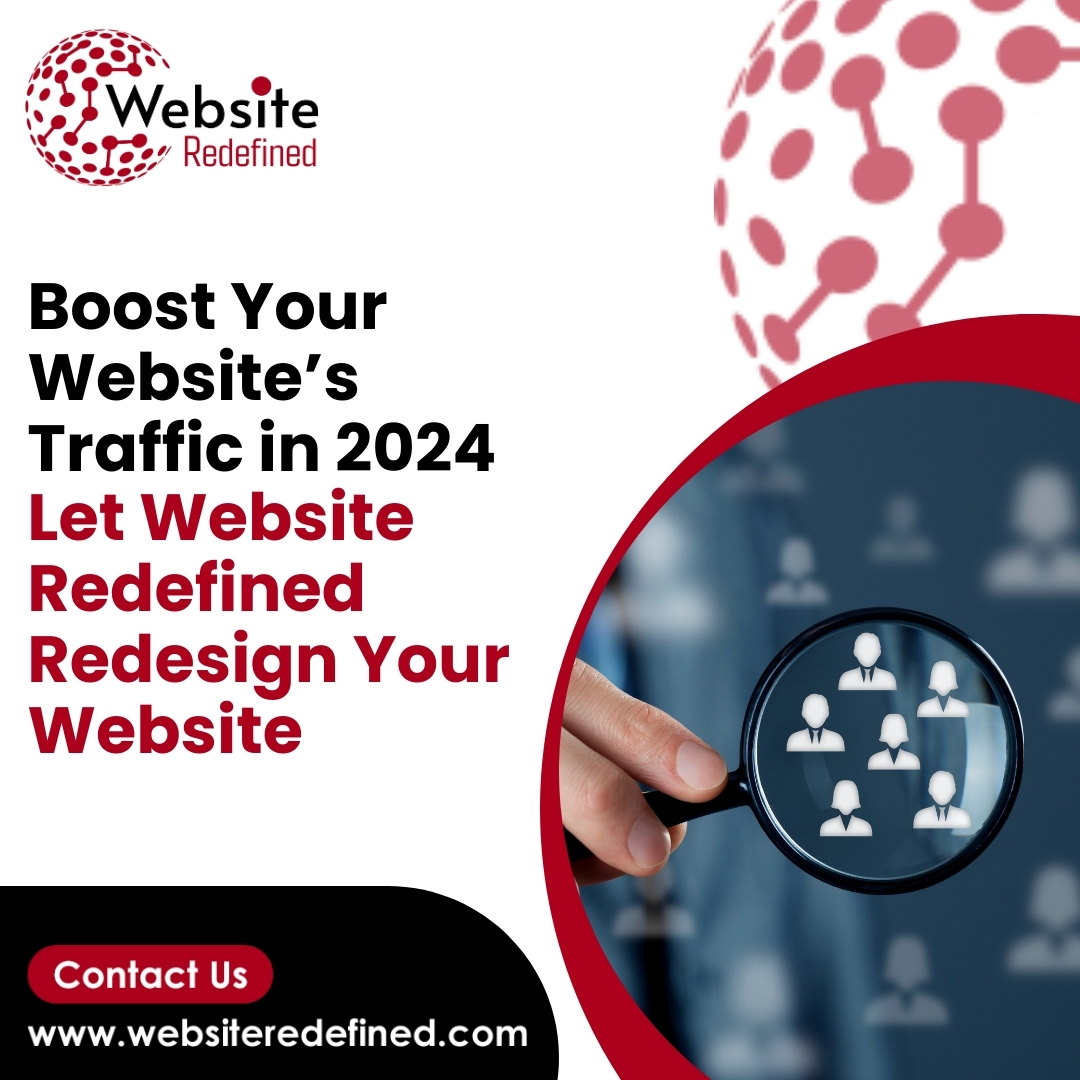 Supercharge your online presence in 2024 with WebsiteRedefined. Our team will revamp your website, driving traffic and ensuring a powerful online impact. Elevate your brand today!

Contact Us
websiteredefined.com

#websitedevelopment #ecommercewebsite