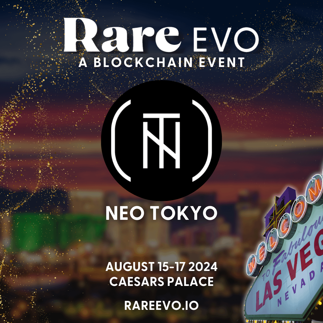 Gaming Powerhouse @NeoTokyoCode is storming the Palace during #RareEvo24 A collection of Builders, Developers, Founders, and Investors on the front line of the Web3 Gaming Experience creating a metaverse from the heart of The Citadel.